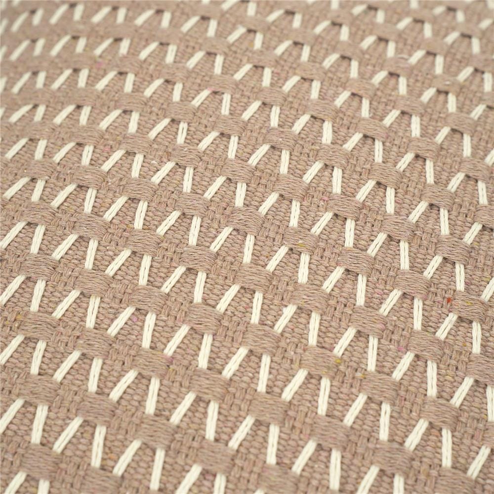 หมอนอิง HOME LIVING STYLE WICKER 17x17 นิ้ว สีน้ำตาล