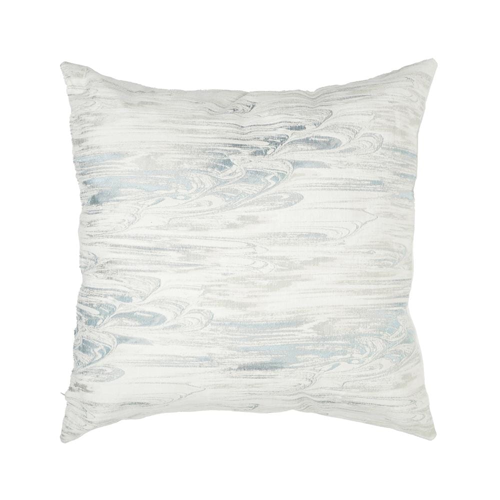 หมอนอิง HOME LIVING STYLE MARBLED 17x17 นิ้ว สีฟ้า