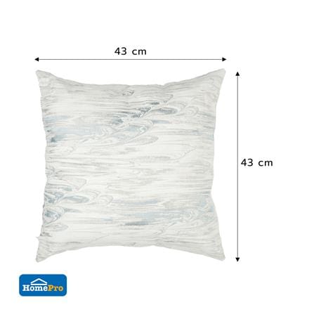 หมอนอิง HOME LIVING STYLE MARBLED 17x17 นิ้ว สีฟ้า_6