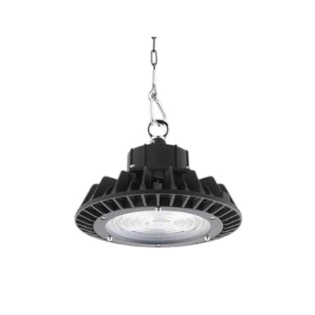 โคมไฮเบย์ LED L&E HBL710 80 วัตต์ DAYLIGHT สีดำ_0
