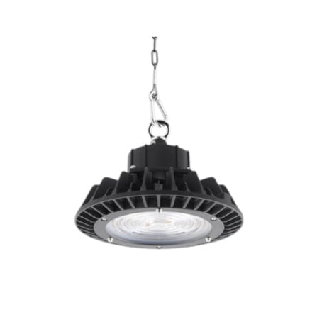 โคมไฮเบย์ LED L&E HBL710 80 วัตต์ DAYLIGHT สีดำ_0