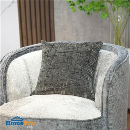หมอนอิง HOME LIVING STYLE SLEEKY 17x17 นิ้ว สีดำ_3