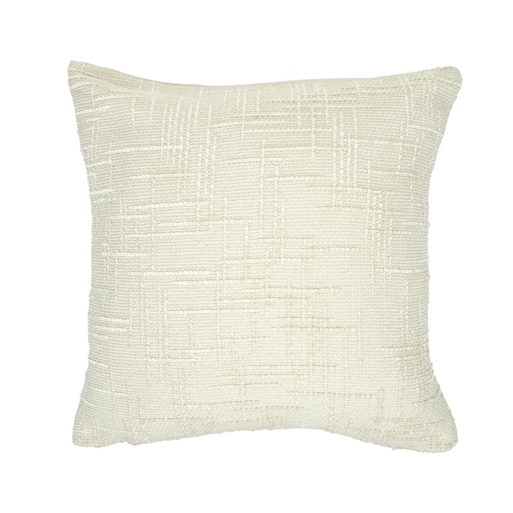 หมอนอิง HOME LIVING STYLE SLEEKY 17x17 นิ้ว สีครีม