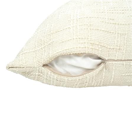 หมอนอิง HOME LIVING STYLE SLEEKY 17x17 นิ้ว สีครีม_1
