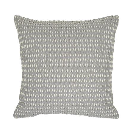 หมอนอิง HOME LIVING STYLE WICKER 17x17 นิ้ว สีเทา_0