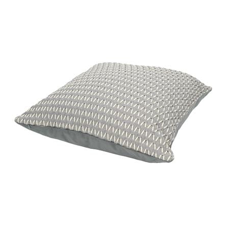หมอนอิง HOME LIVING STYLE WICKER 17x17 นิ้ว สีเทา_4