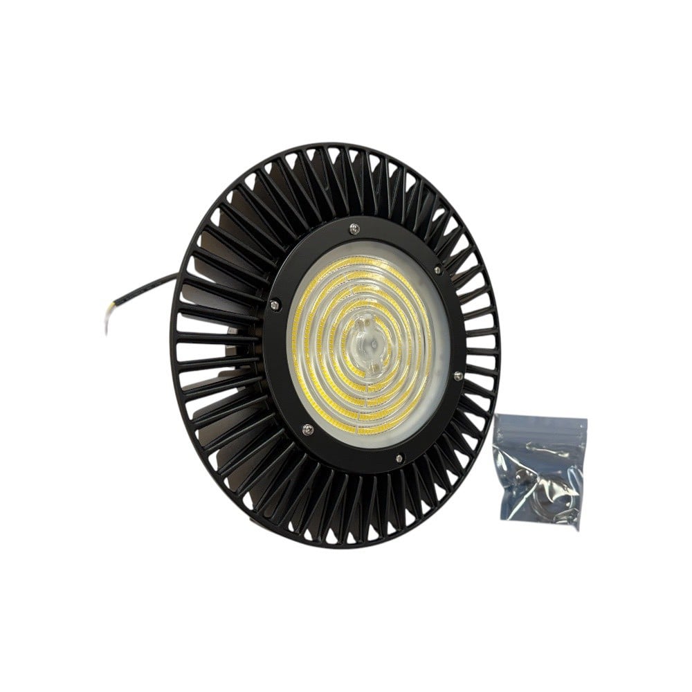 โคมไฮเบย์ LED L&E HBL712 200 วัตต์ DAYLIGHT สีดำ