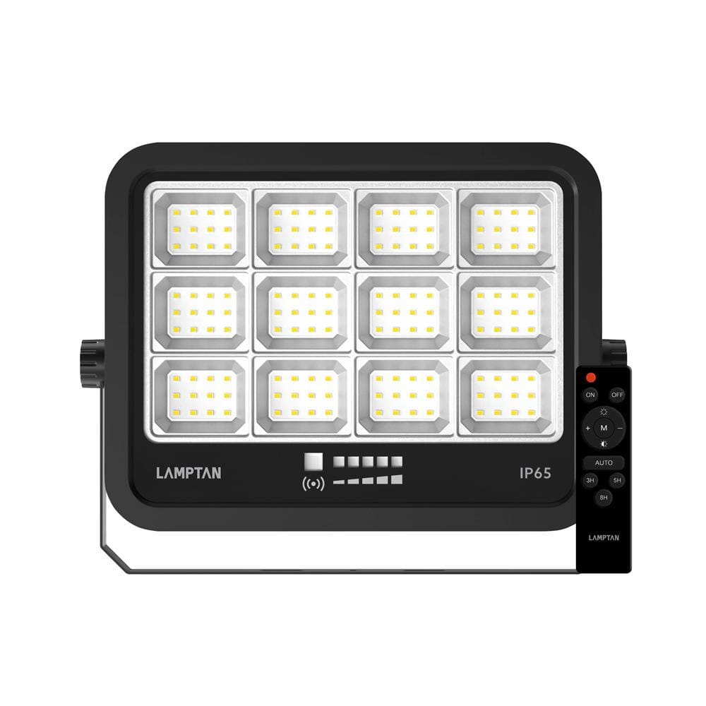 สปอตไลท์ SOLAR LAMPTAN ADVANCE 700 วัตต์ WARM WHITE สีดำ