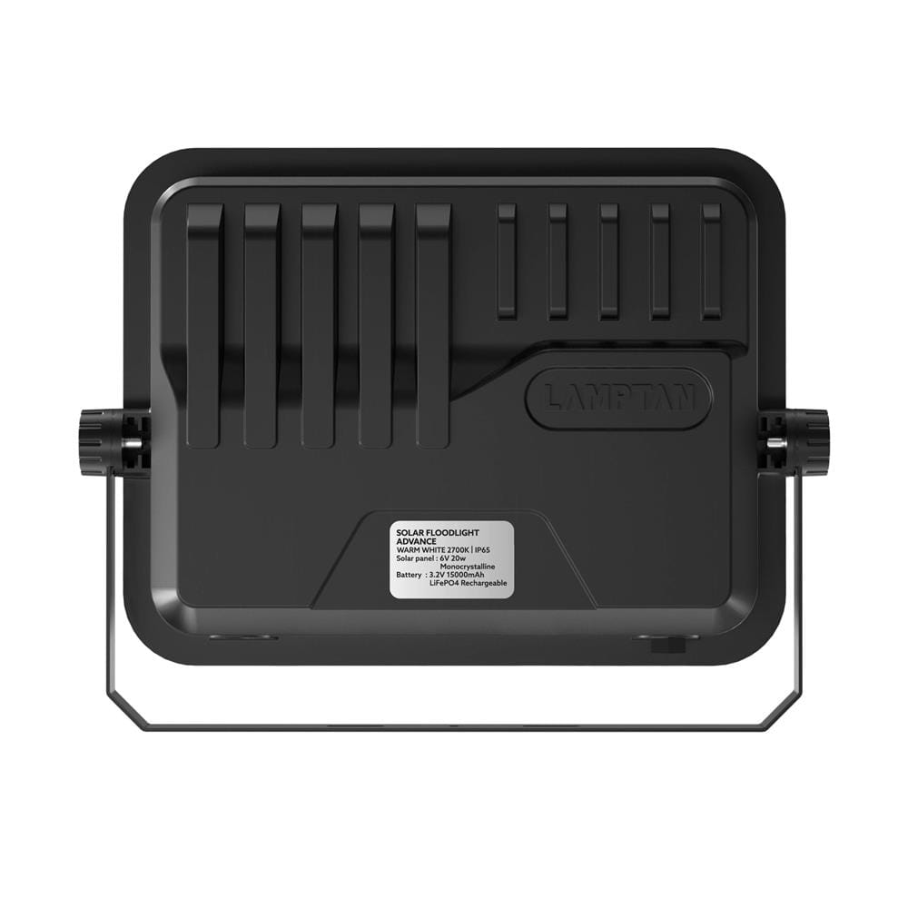 สปอตไลท์ SOLAR LAMPTAN ADVANCE 700 วัตต์ WARM WHITE สีดำ