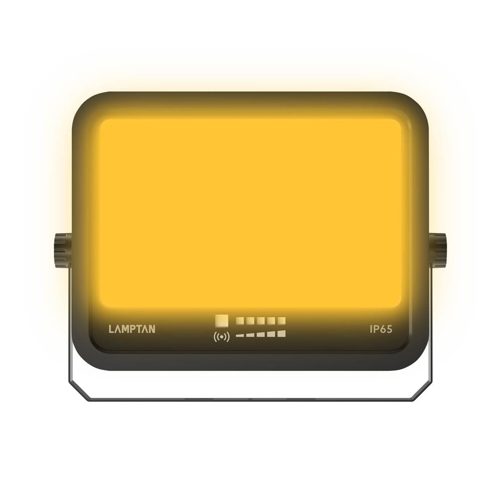 สปอตไลท์ SOLAR LAMPTAN ADVANCE 700 วัตต์ WARM WHITE สีดำ