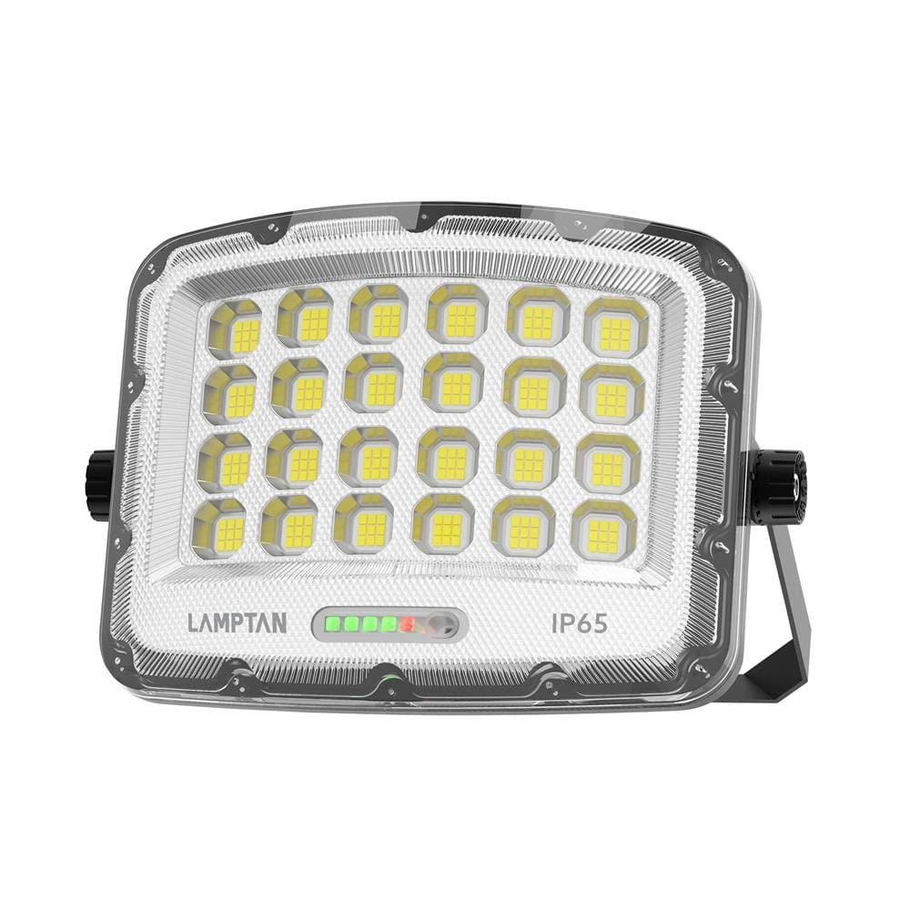 สปอตไลท์ SOLAR LAMPTAN CURVIA 500 วัตต์ DAYLIGHT สีเทา/ดำ