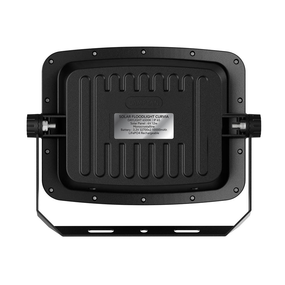 สปอตไลท์ SOLAR LAMPTAN CURVIA 500 วัตต์ DAYLIGHT สีเทา/ดำ