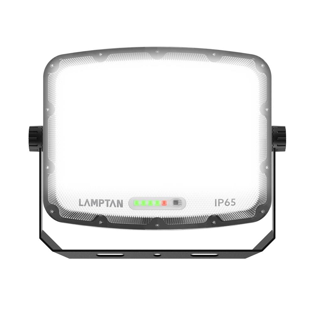 สปอตไลท์ SOLAR LAMPTAN CURVIA 500 วัตต์ DAYLIGHT สีเทา/ดำ
