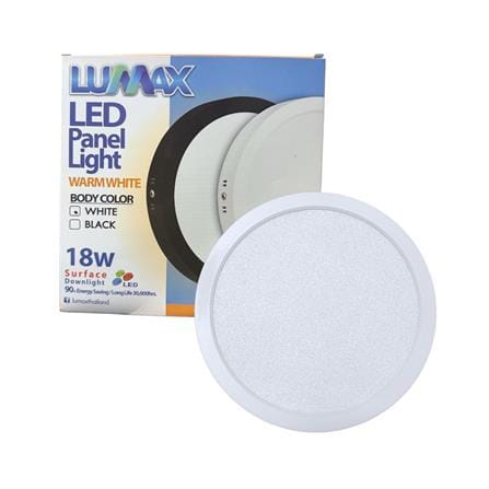 ดาวน์ไลท์ LED LUMAX 03-A1643 8 นิ้ว 18 วัตต์ WARM WHITE สีดำ_4