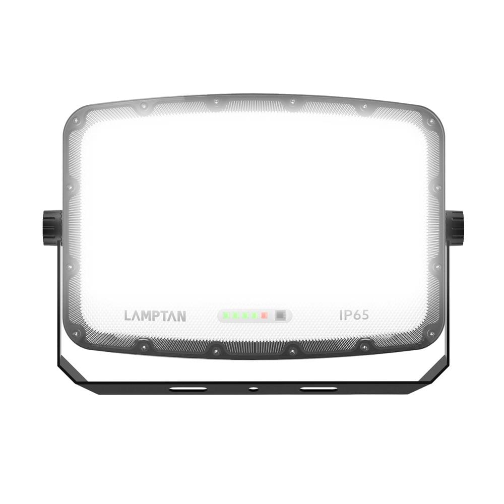 สปอตไลท์ SOLAR LAMPTAN CURVIA 800 วัตต์ DAYLIGHT สีเทา/ดำ