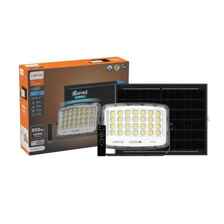 สปอตไลท์ SOLAR LAMPTAN CURVIA 800 วัตต์ DAYLIGHT สีเทา/ดำ_6
