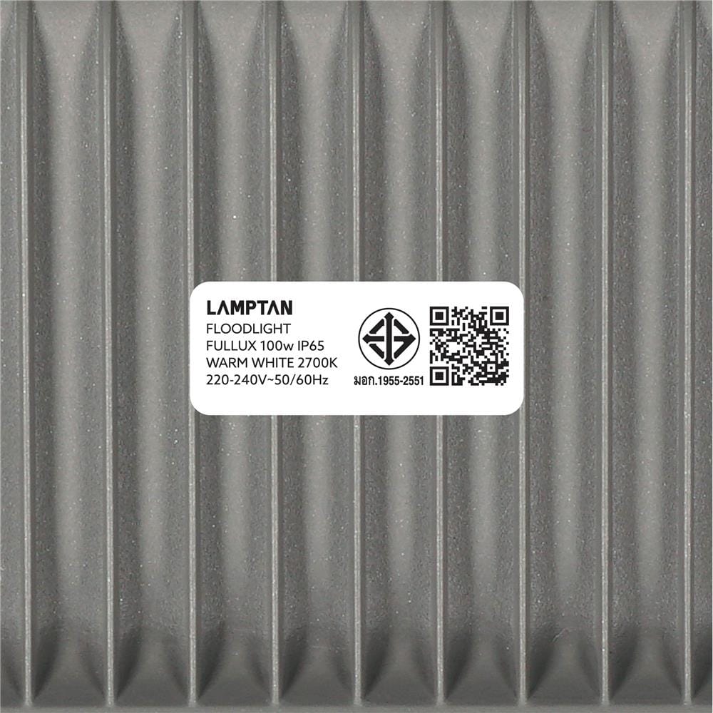 สปอตไลท์ภายนอก LED LAMPTAN FULLUX 100 วัตต์ WARM WHITE