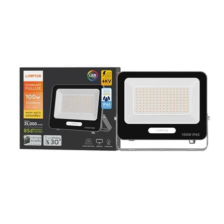 สปอตไลท์ภายนอก LED LAMPTAN FULLUX 100 วัตต์ WARM WHITE_7