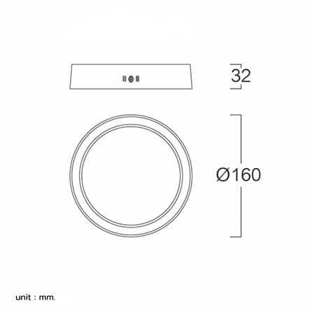 ดาวน์ไลท์ LED LUMAX 03-A1642 6 นิ้ว 12 วัตต์ DAYLIGHT สีดำ_6