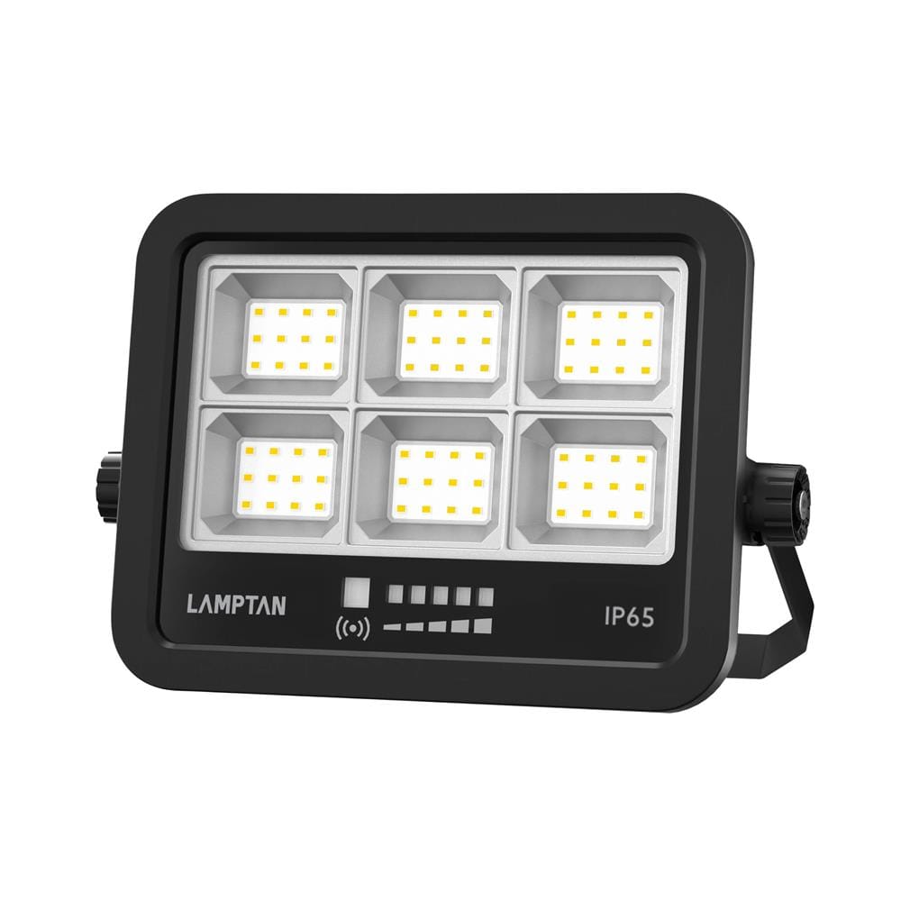 สปอตไลท์ SOLAR LAMPTAN ADVANCE 400 วัตต์ WARM WHITE สีดำ