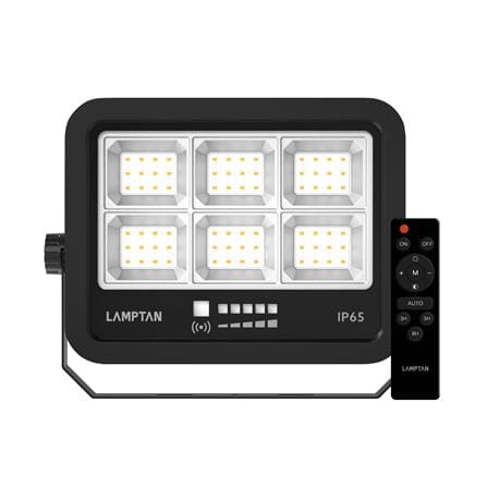 สปอตไลท์ SOLAR LAMPTAN ADVANCE 400 วัตต์ WARM WHITE สีดำ_1