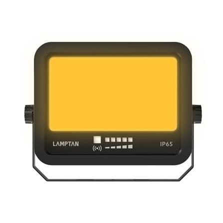 สปอตไลท์ SOLAR LAMPTAN ADVANCE 400 วัตต์ WARM WHITE สีดำ_4