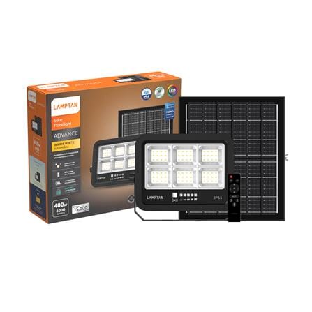 สปอตไลท์ SOLAR LAMPTAN ADVANCE 400 วัตต์ WARM WHITE สีดำ_7