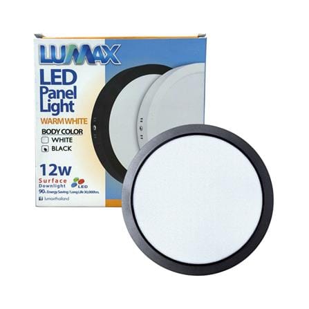 ดาวน์ไลท์ LED LUMAX 03-A1640 6 นิ้ว 12 วัตต์ WARM WHITE สีดำ_4