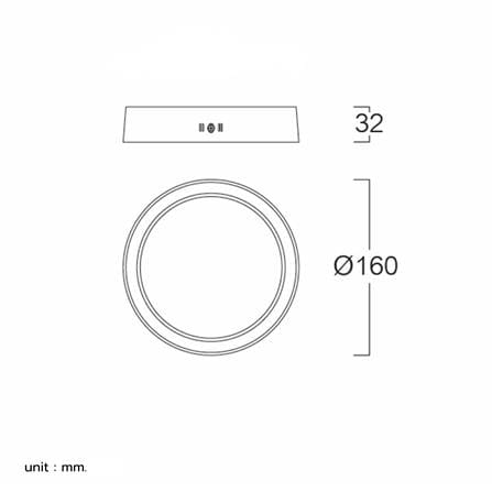 ดาวน์ไลท์ LED LUMAX 03-A1640 6 นิ้ว 12 วัตต์ WARM WHITE สีดำ_6