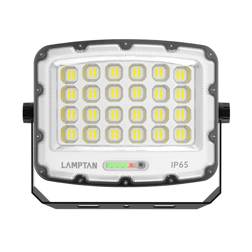 สปอตไลท์ SOLAR LAMPTAN CURVIA 300 วัตต์ DAYLIGHT สีเทา/ดำ