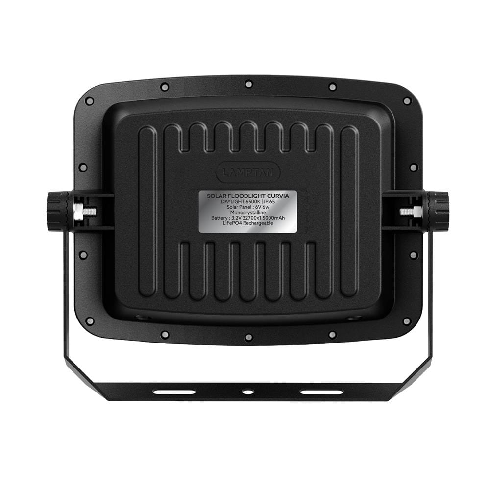 สปอตไลท์ SOLAR LAMPTAN CURVIA 300 วัตต์ DAYLIGHT สีเทา/ดำ
