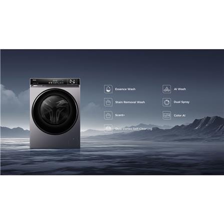 เครื่องซักผ้าฝาหน้า HAIER HW120-BP12357S8 X5 12 กก. 1200RPM อินเวอร์เตอร์ สีเทาเข้มเมทาลิค_7