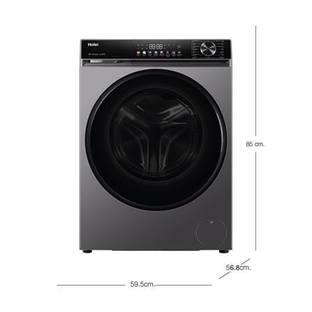 เครื่องซักผ้าฝาหน้า HAIER HW120-BP12357S8 X5 12 กก. 1200RPM อินเวอร์เตอร์ สีเทาเข้มเมทาลิค_13