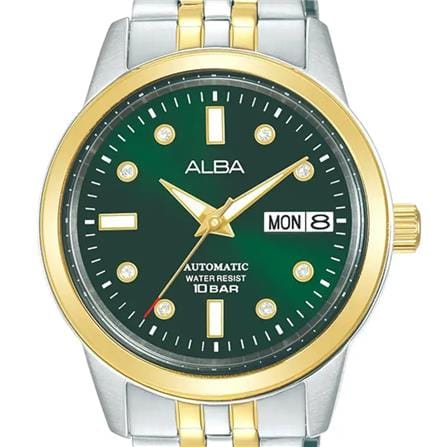 นาฬิกาข้อมือผู้หญิง ALBA รุ่น AL4668X ขนาด 36 มม. สีเขียว_1