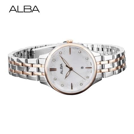นาฬิกาข้อมือผู้หญิง ALBA รุ่น AH7CR2X ขนาด 32 มม. สีขาว_3