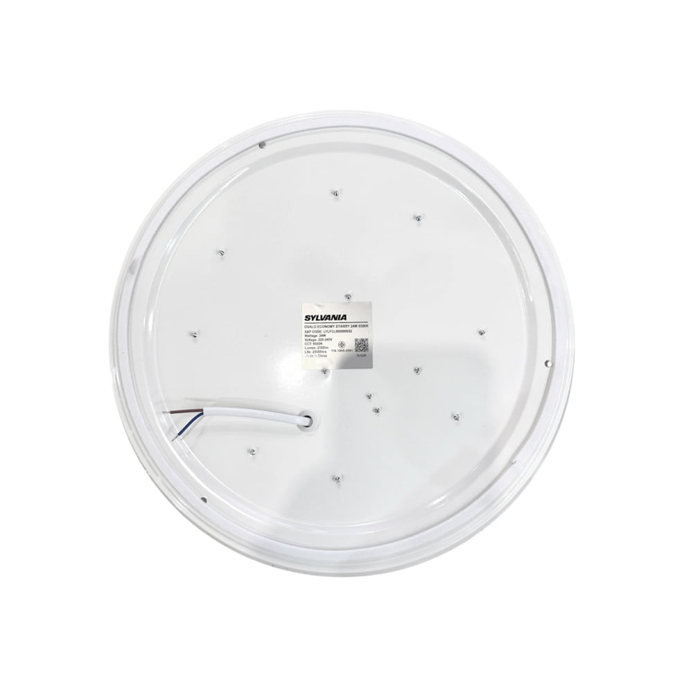ไฟเพดาน LED SYLVANIA OVALO ECONOMY STARRY 13 นิ้ว 24 วัตต์ DAYLIGHT สีขาว