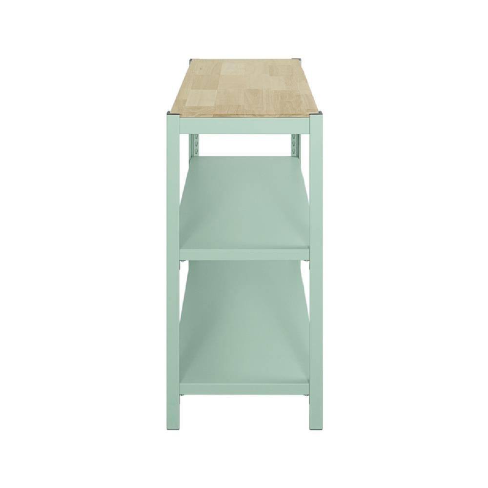 ชั้นวางของ 3 ชั้น FURDINI WILLOW 90 ซม. สีเขียว