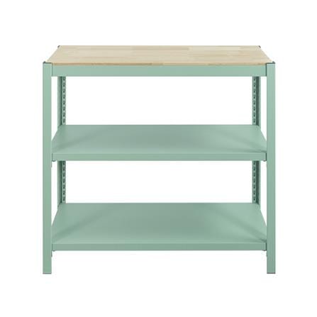 ชั้นวางของ 3 ชั้น FURDINI WILLOW 90 ซม. สีเขียว_1