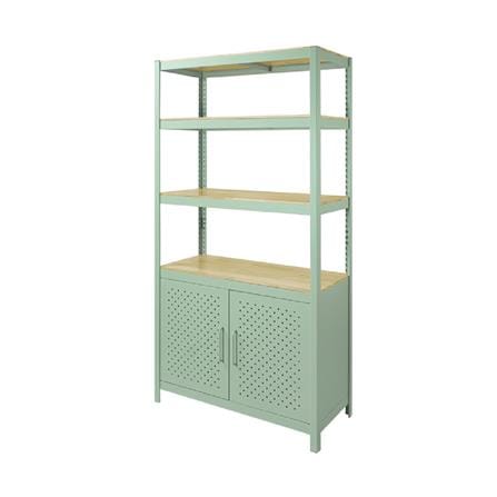 ชั้นวางของผสม FURDINI WILLOW 90 ซม. สีเขียว_0