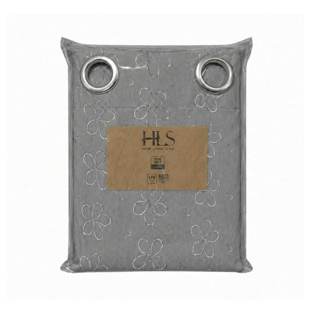 ผ้าม่าน EYELET HOME LIVING STYLE LILY UV 140x220 ซม. สีเทา