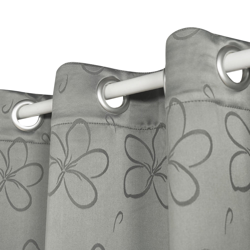 ผ้าม่าน EYELET HOME LIVING STYLE LILY UV 140x220 ซม. สีเทา