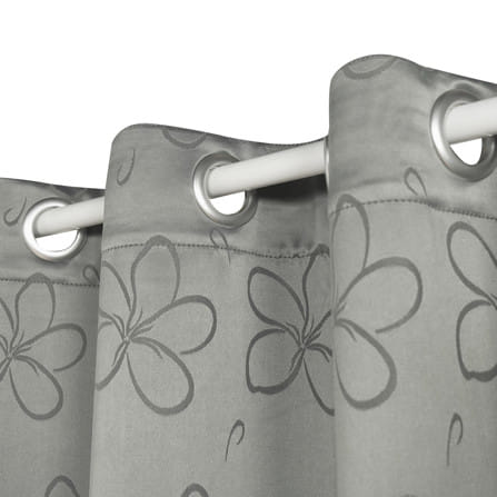 ผ้าม่าน EYELET HOME LIVING STYLE LILY UV 140x220 ซม. สีเทา_2