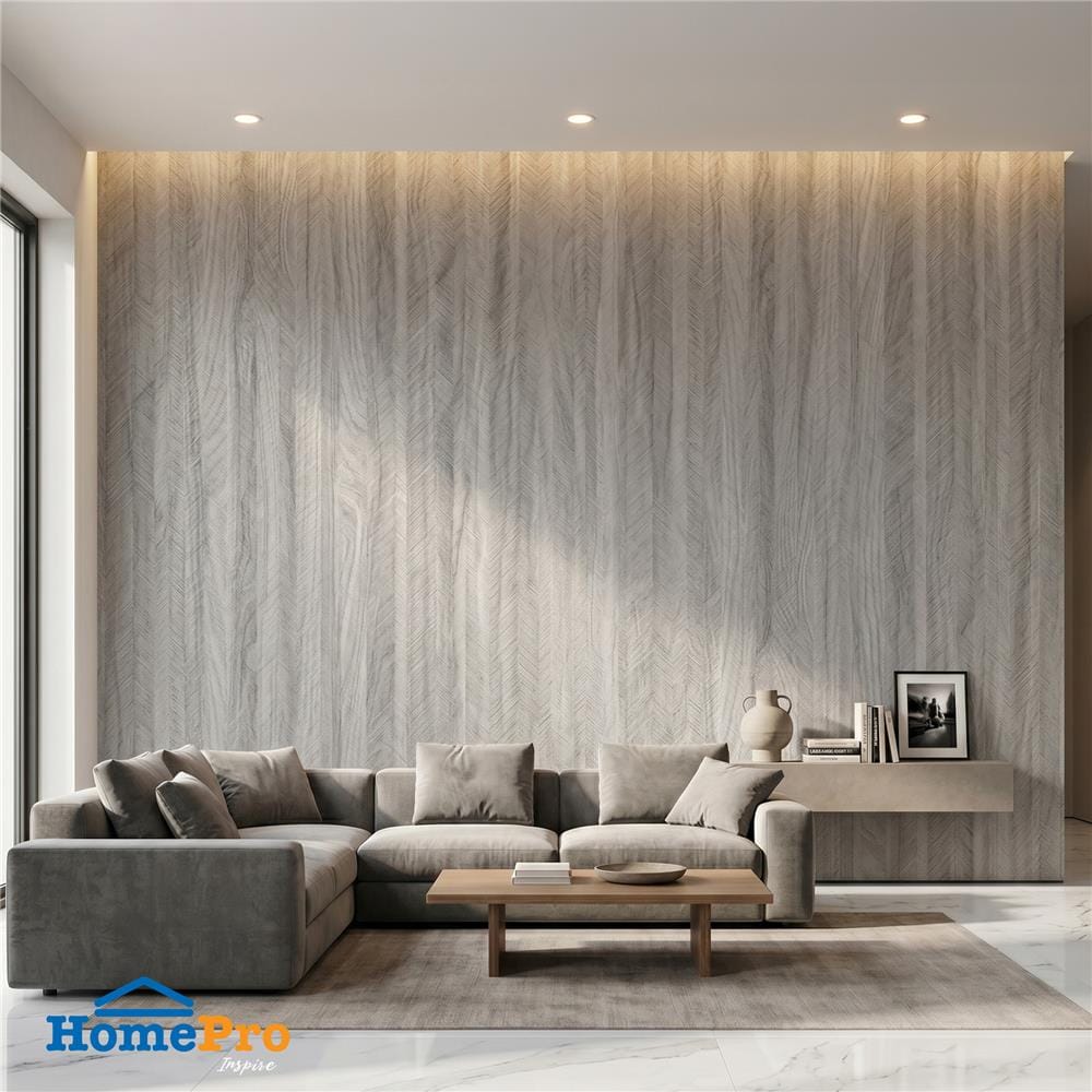 วอลล์สติกเกอร์ HOME LIVING STYLE TIMBER 0.60x3 ม. สีเทา