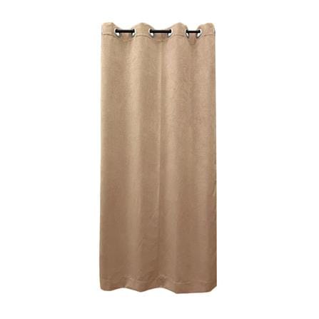ผ้าม่าน EYELET HOME LIVING STYLE CUBIC UV 130x220 ซม. สีน้ำตาล_0