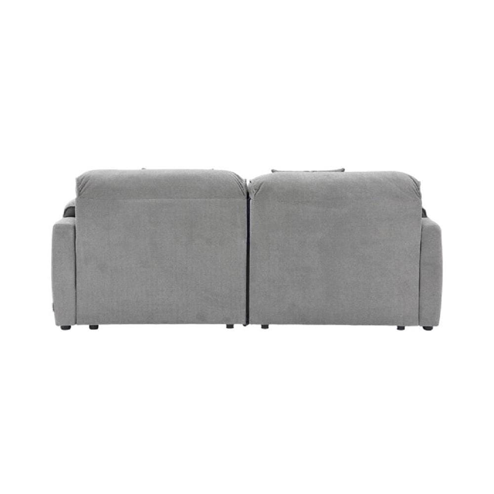 เก้าอี้ปรับนอนไฟฟ้า 2 ที่นั่ง SOFA SOLUTIONS NORMATY 19242259 สีเทา