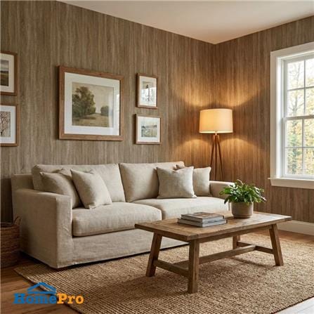 วอลล์สติกเกอร์ HOME LIVING STYLE TEAK 0.60x3 ม. สีน้ำตาล_2