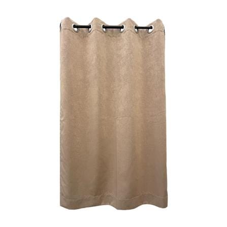 ผ้าม่าน EYELET HOME LIVING STYLE CUBIC UV 130x160 ซม. สีน้ำตาล_0