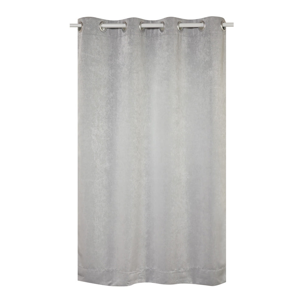 ผ้าม่าน EYELET HOME LIVING STYLE CUBIC UV 130x160 ซม. สีเทา