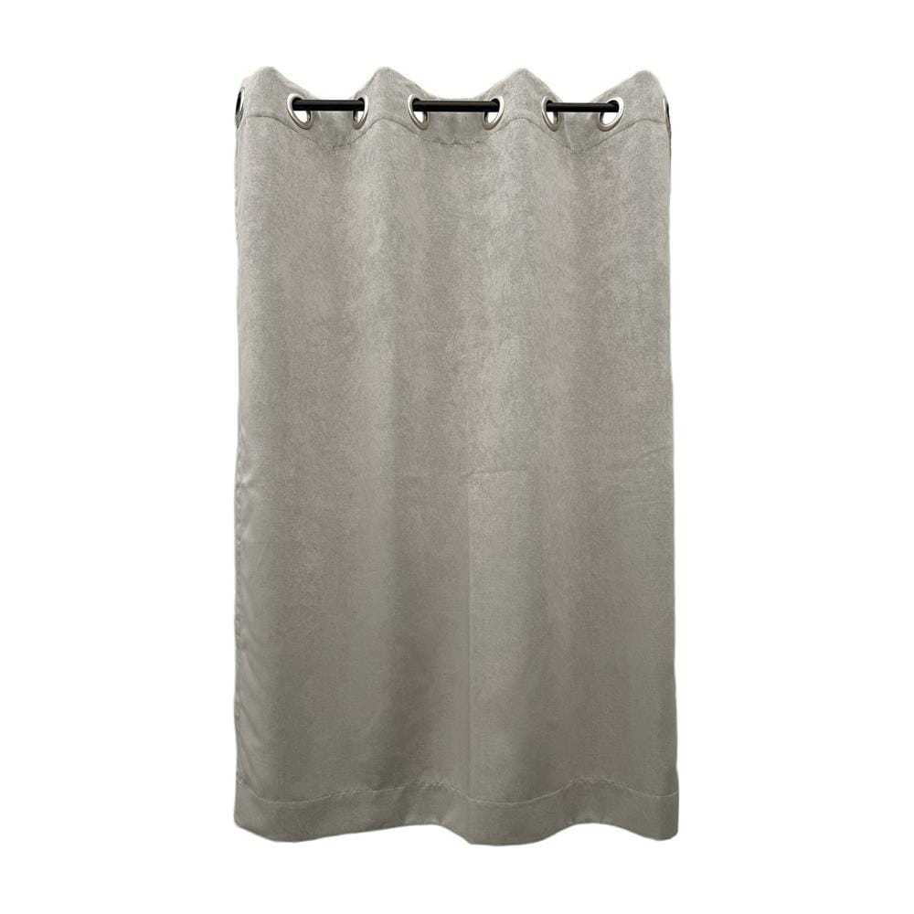 ผ้าม่าน EYELET HOME LIVING STYLE CUBIC UV 130x160 ซม. สีเทา