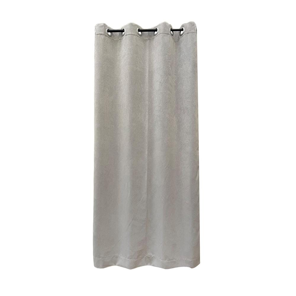 ผ้าม่าน EYELET HOME LIVING STYLE CUBIC UV 130x220 ซม. สีเทา